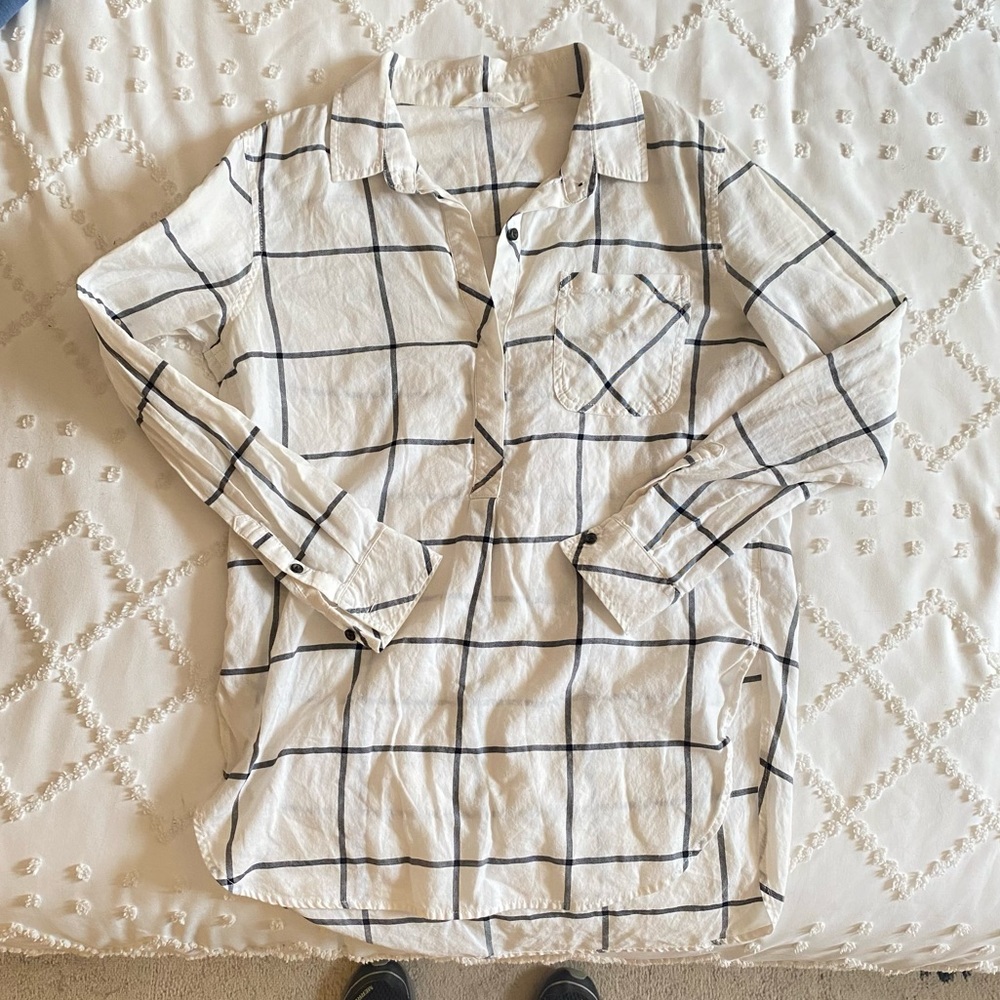 Athlete Plaid Shirt